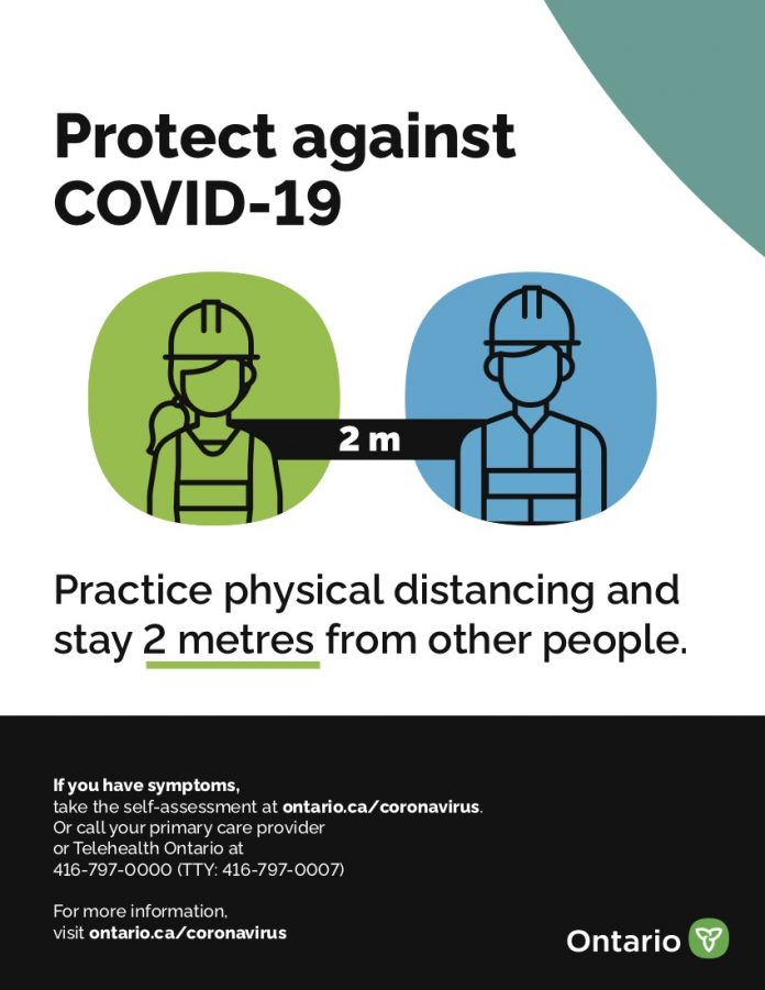 covid safety poster