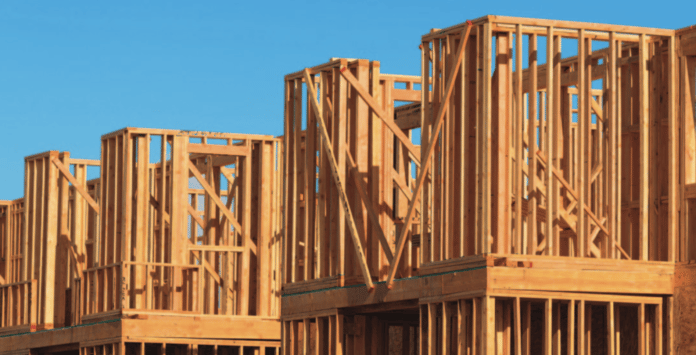 housing construction stock photo